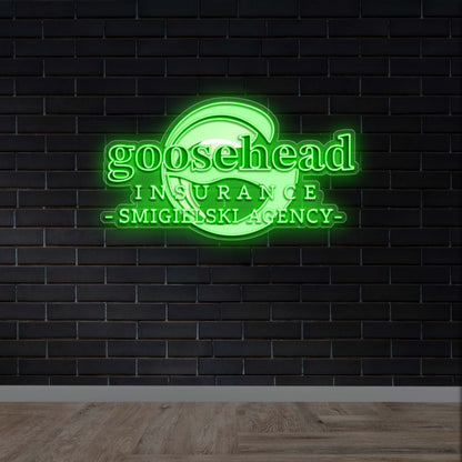 GOOSEHEAD INSURANCE | 2nd Version -  Premium Neon Artwork