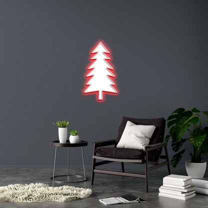 Pine Tree - Premium Neon Artwork