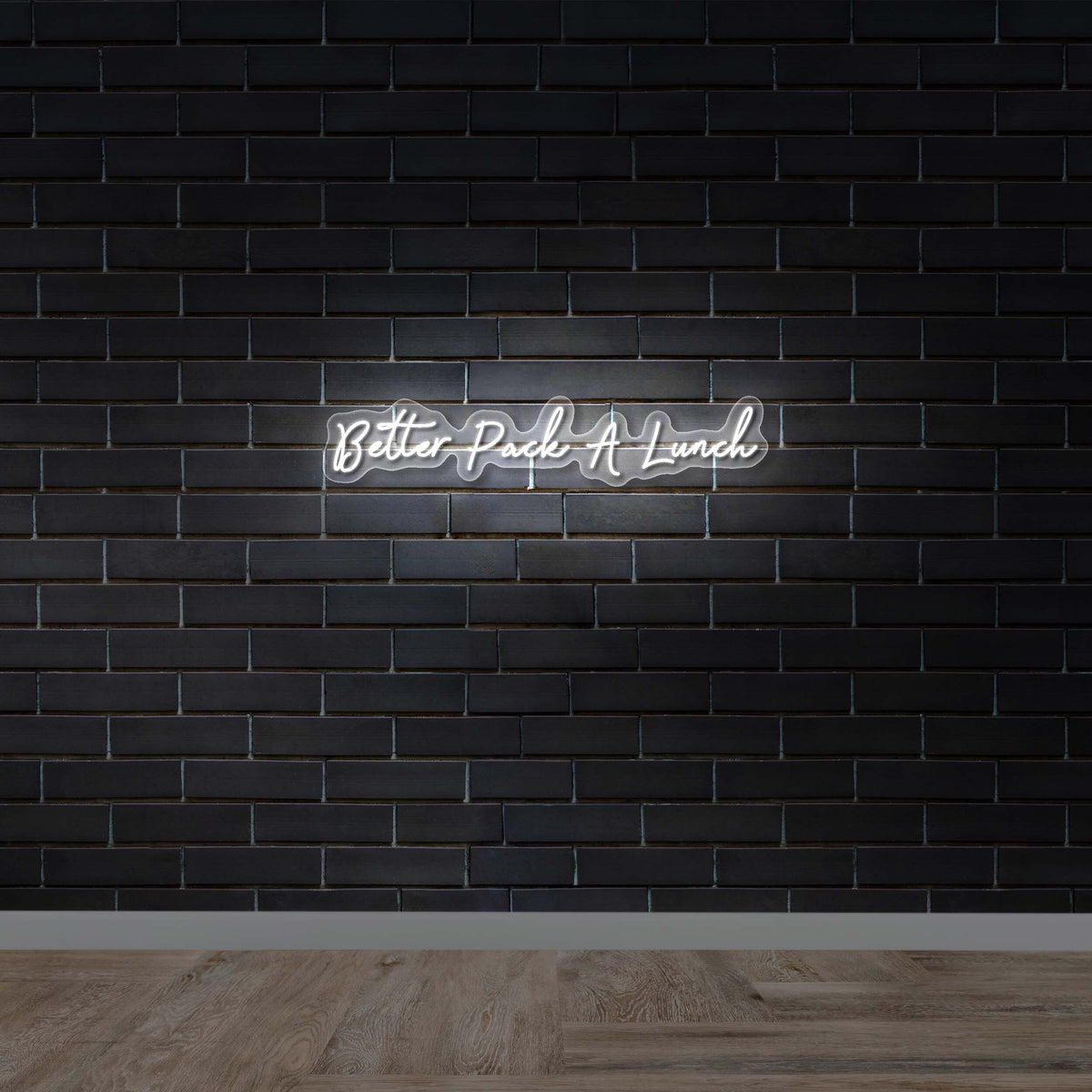 Better Pack A Lunch - Premium Neon Artwork