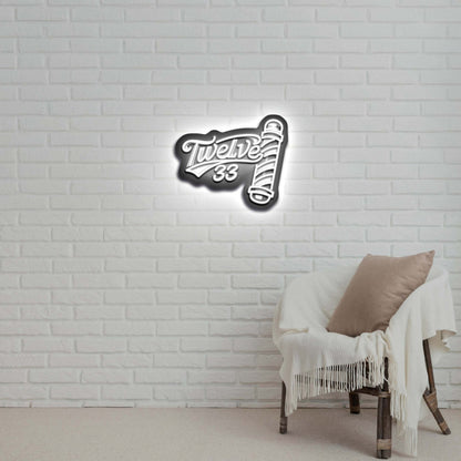 Twelve 33 - Premium Neon Artwork