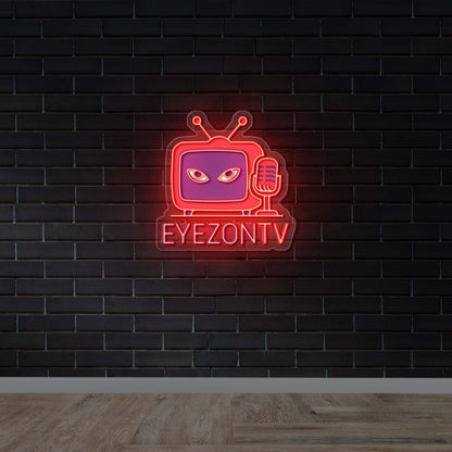 EYEZON TV - Premium Neon Artwork