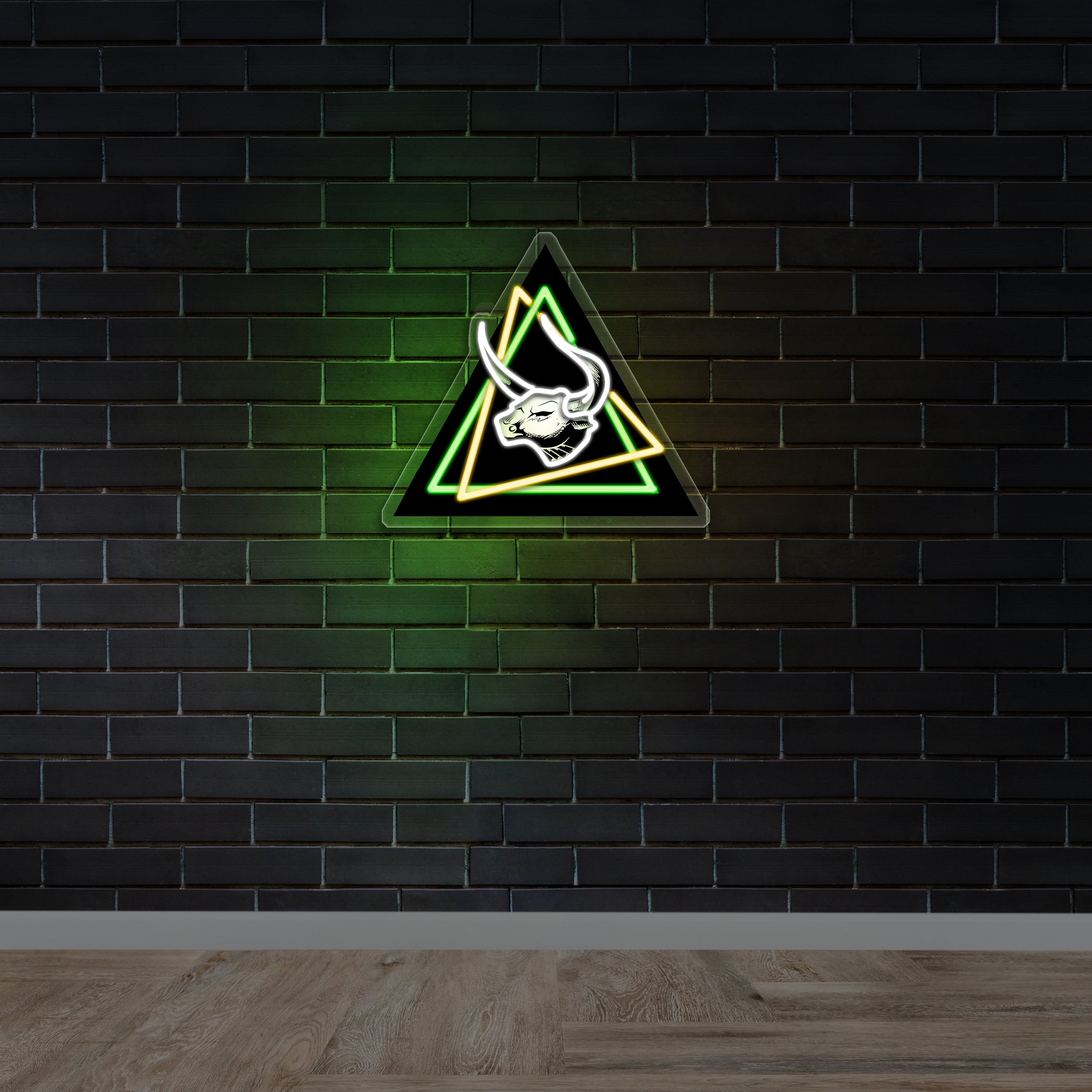 Bull Head - Premium Neon Artwork