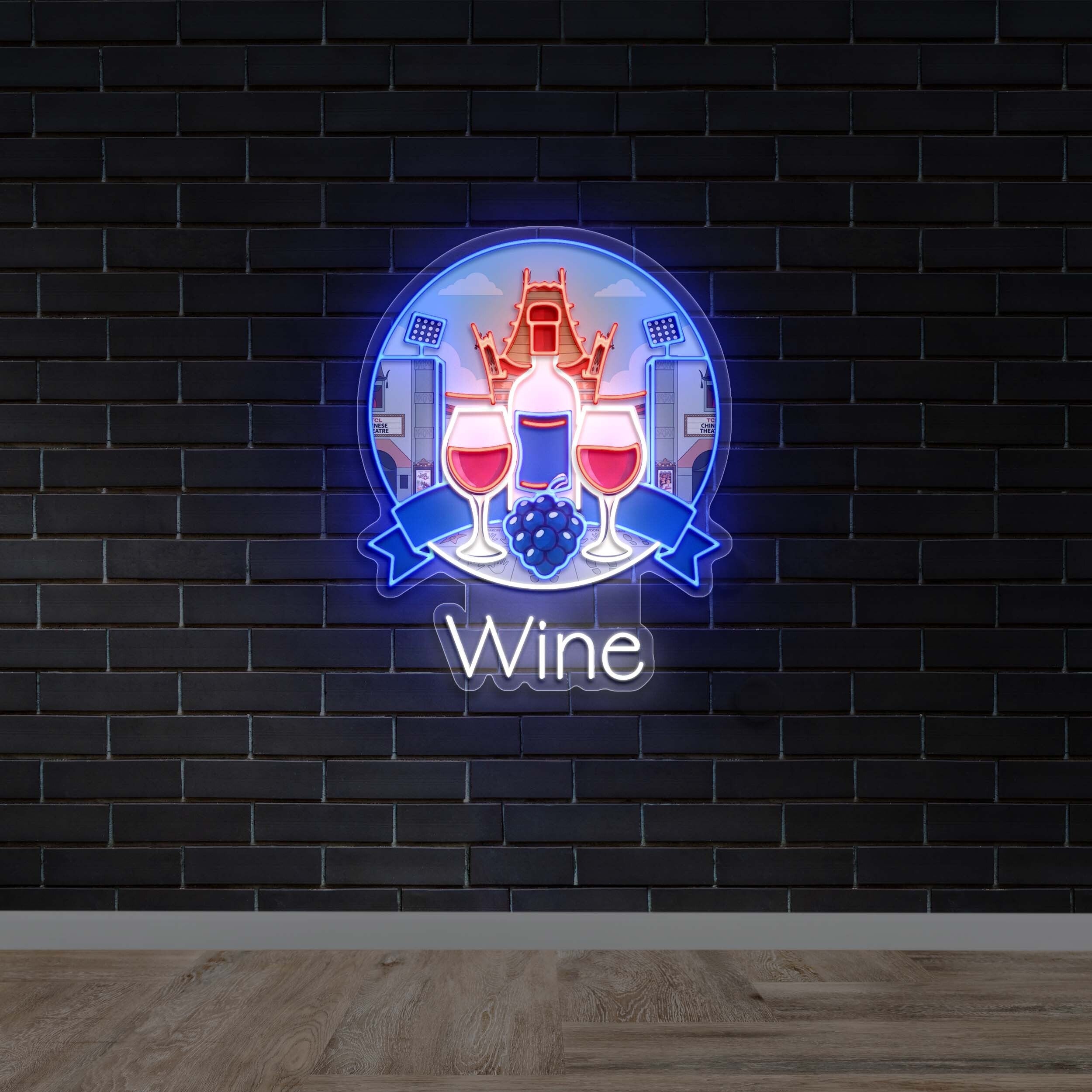 Wine | 2nd Version - Premium Neon Artwork
