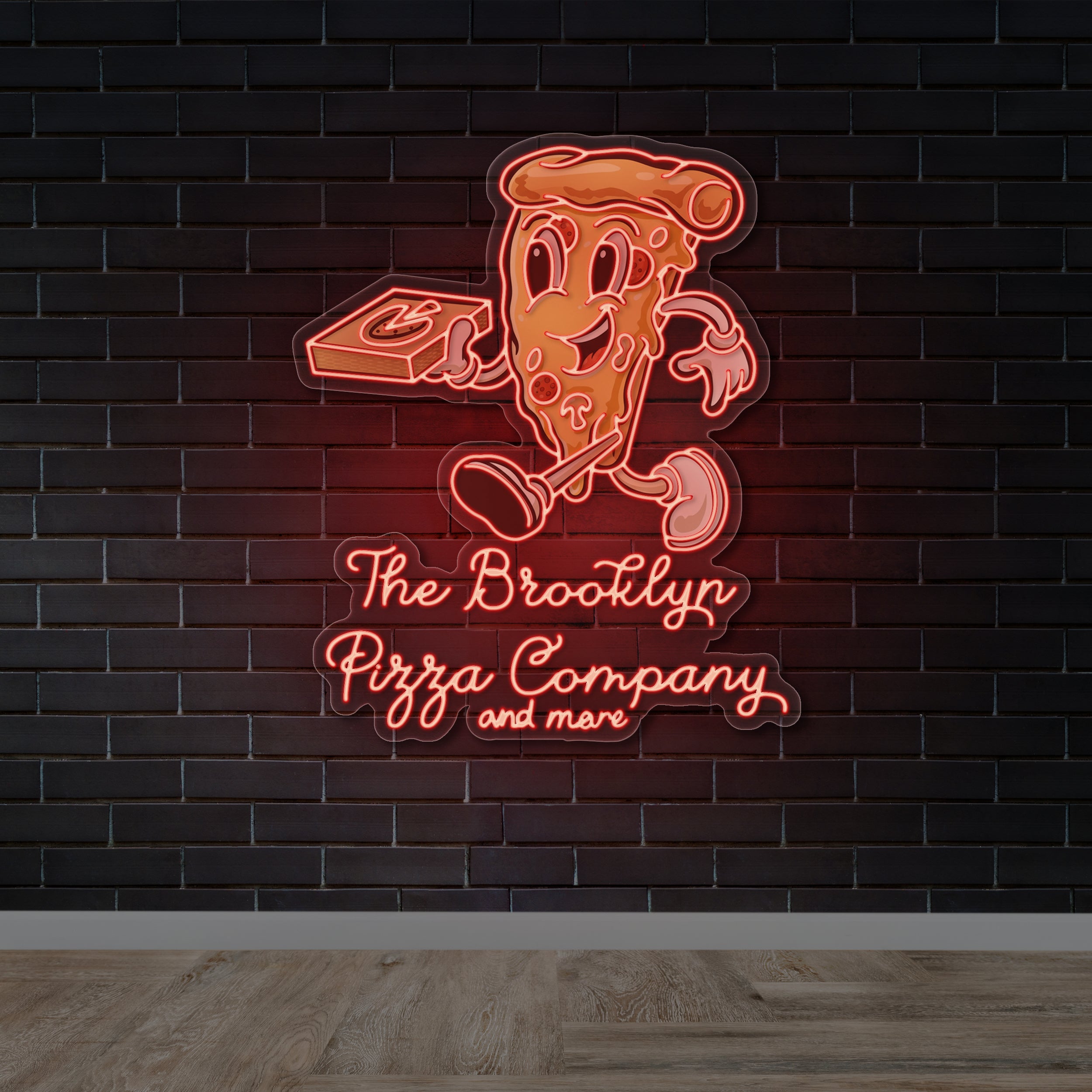 The Brooklyn Pizza Company and More - Premium Neon artwork