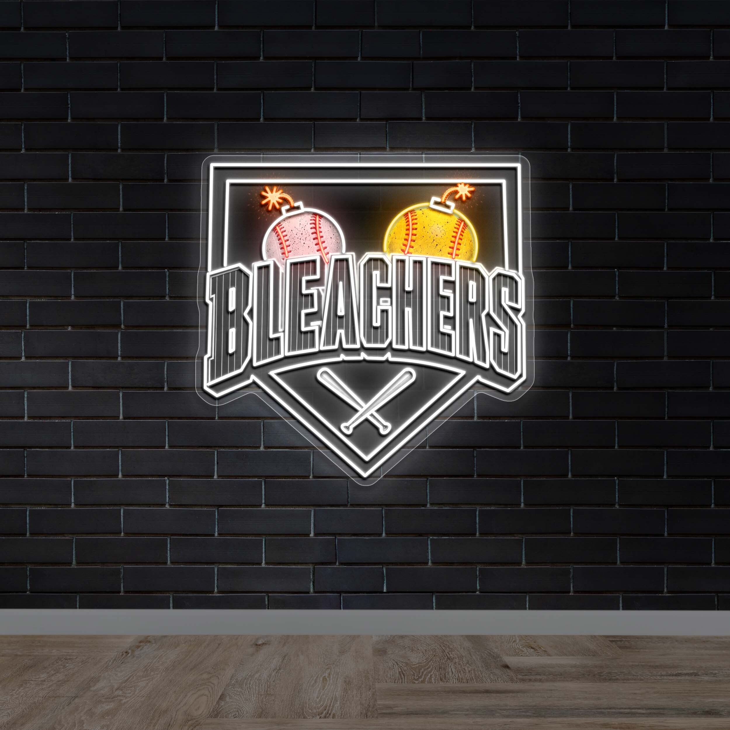 BLEACHERS - Premium Neon Artwork