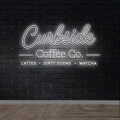 Curbside Coffee Co. - Premium Neon Artwork