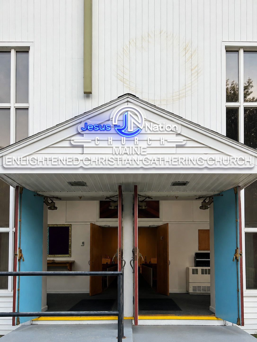 Jesus Nation Church Maine - Premium Neon Artwork