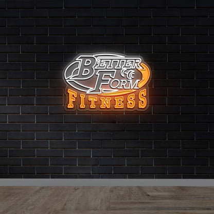 Better Form Fitness - Premium Neon Artwork
