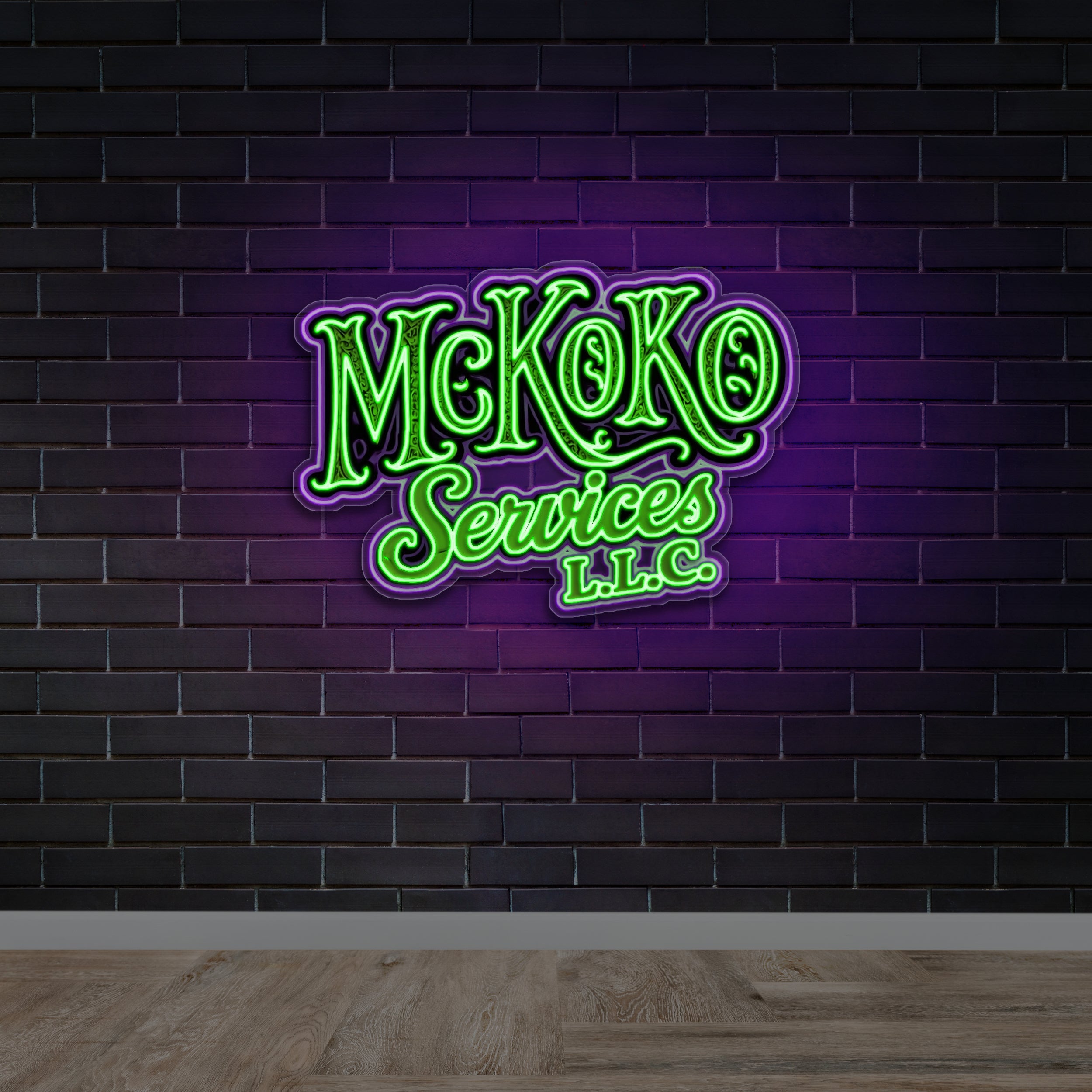 McKoKo Services LLC - Premium Neon Artwork
