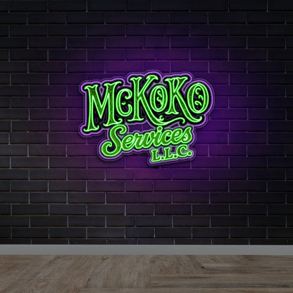 McKoKo Services LLC - Premium Neon Artwork