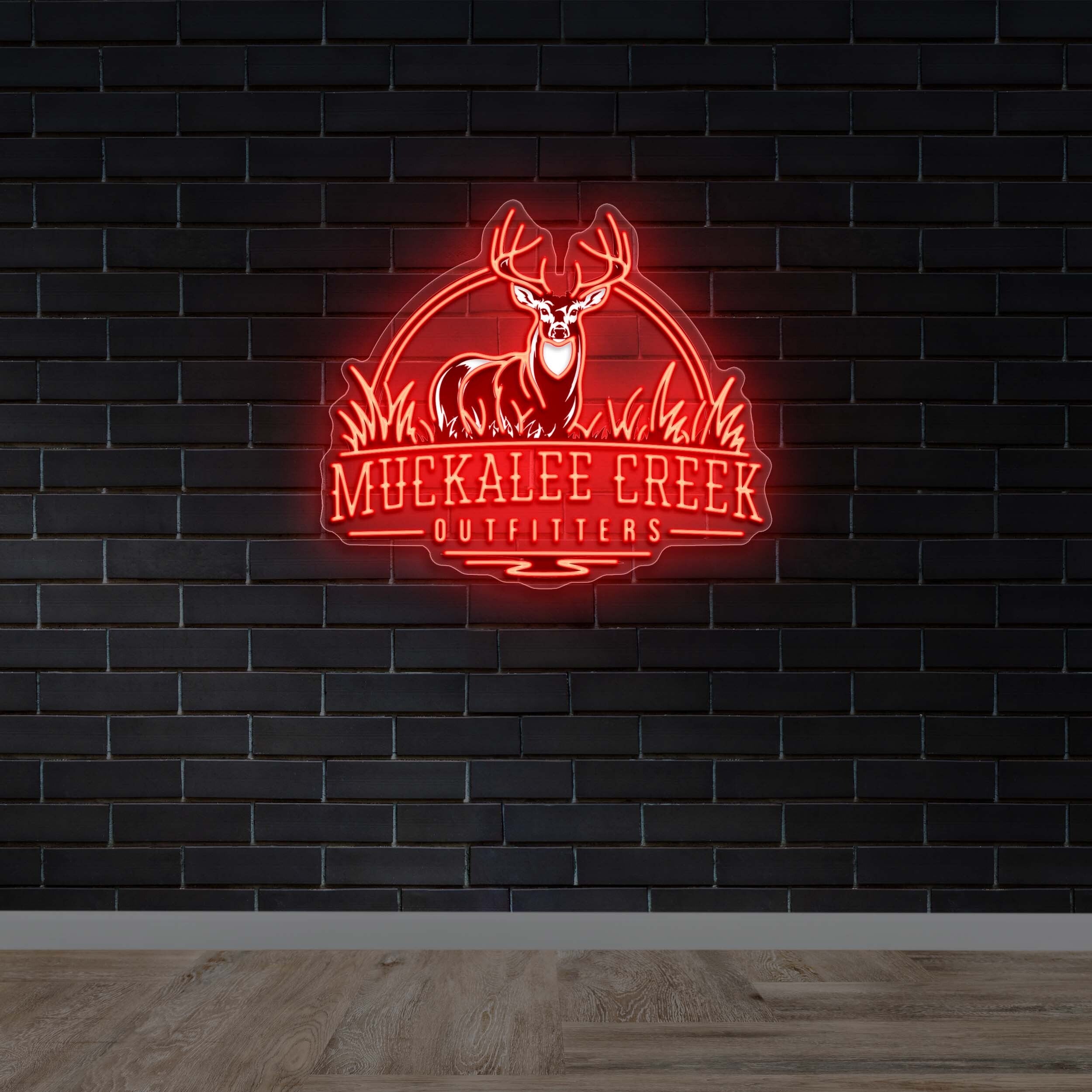 Muckalee Creek Outfitters - Premium Neon Artwork