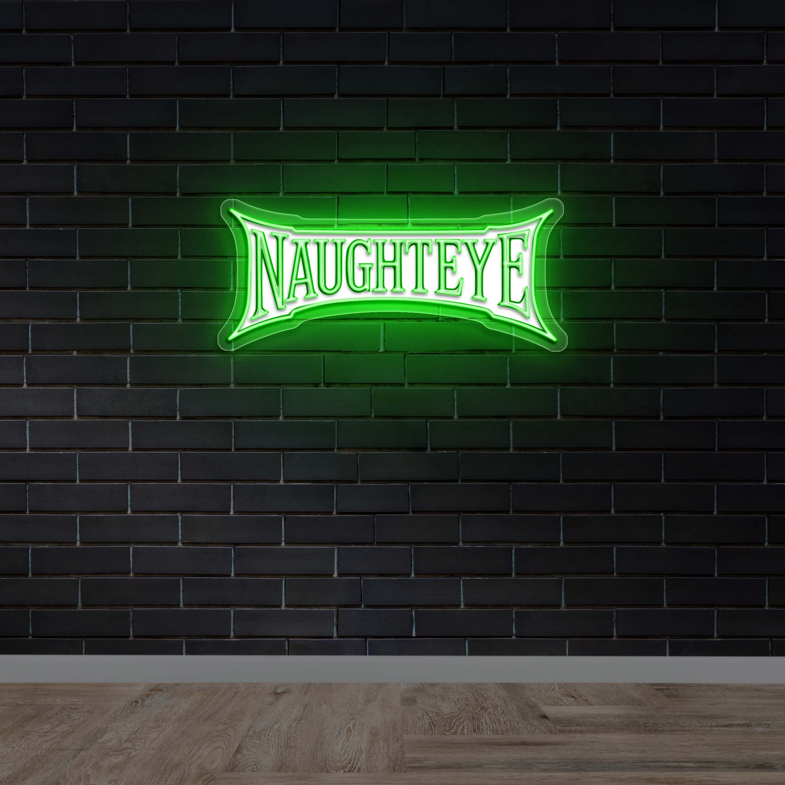 NAUGHTEYE - Premium Neon Artwork