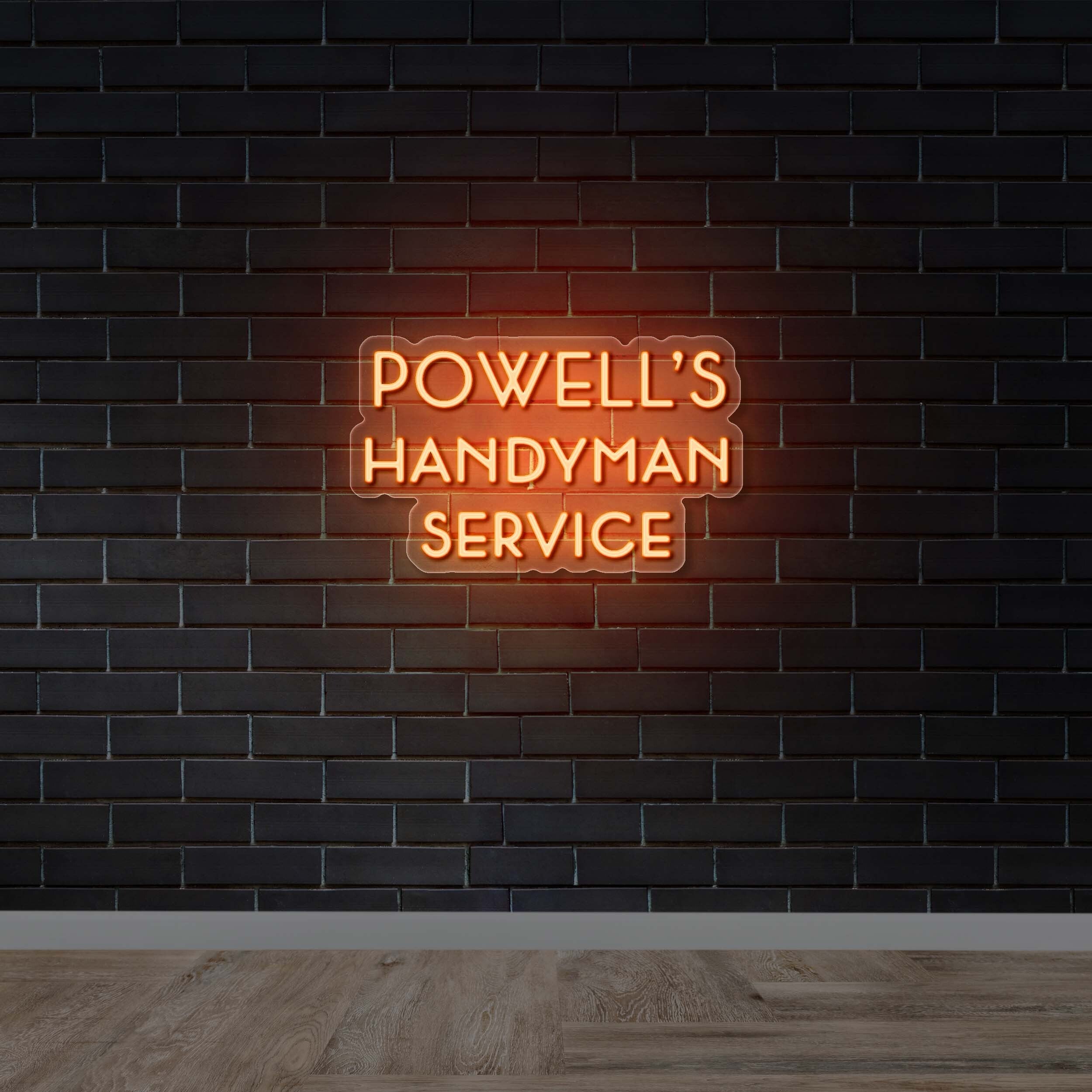 POWELL'S HANDYMAN SERVICE - Premium Neon Artwork