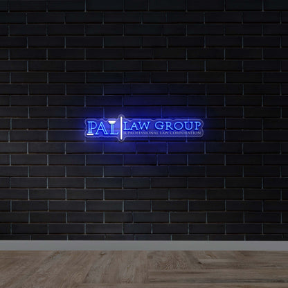 PAL Law Group - Premium Neon Artwork