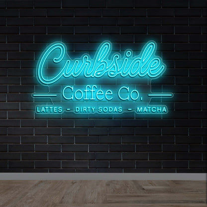 Curbside Coffee Co. - Premium Neon Artwork