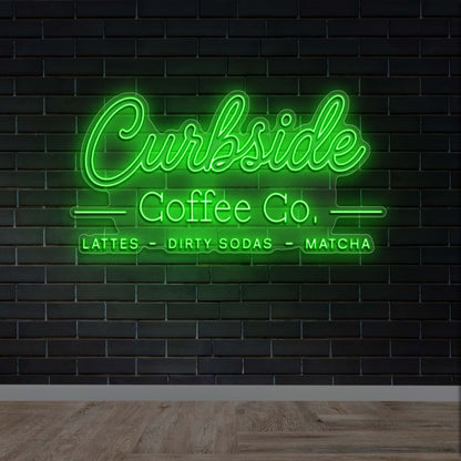 Curbside Coffee Co. - Premium Neon Artwork