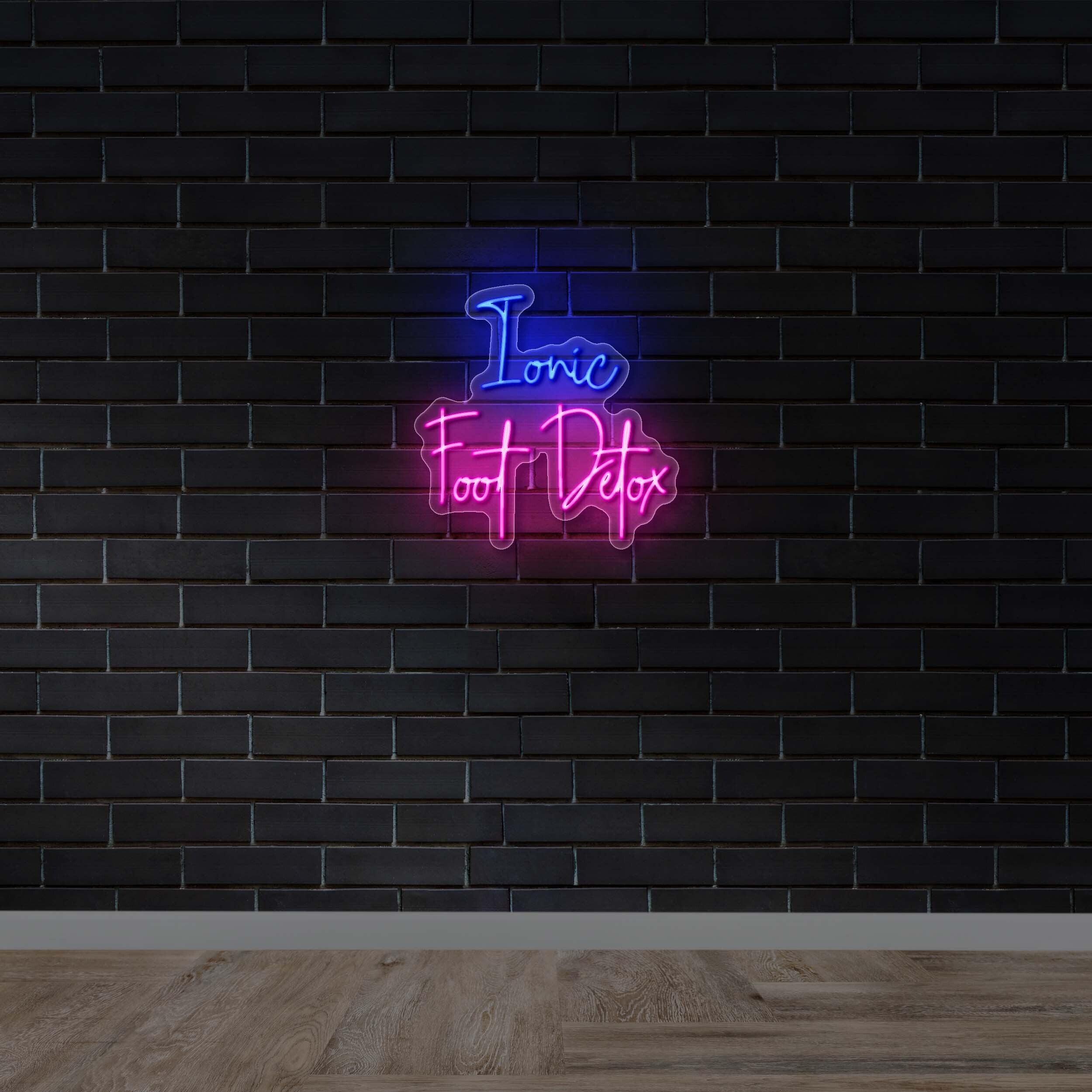 IONIC FOOT DETOX - Premium Neon Artwork