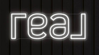 real - Premium Neon Artwork
