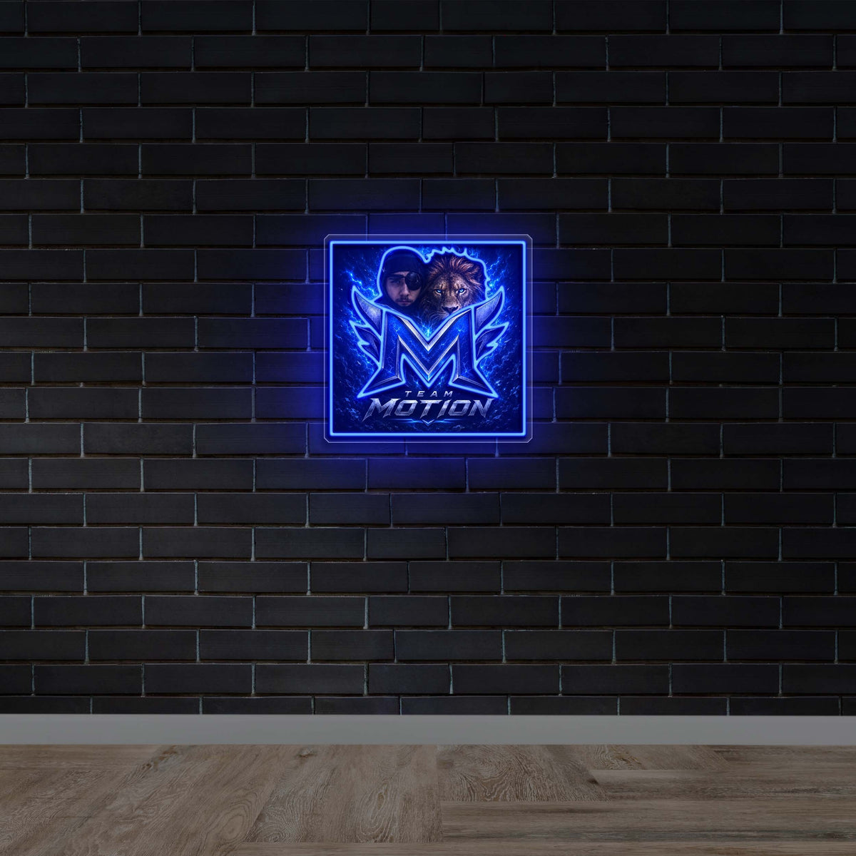 M - Premium Neon Artwork