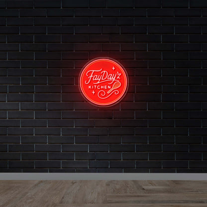 Fay Day'z Kitchen - Premium Neon Artwork