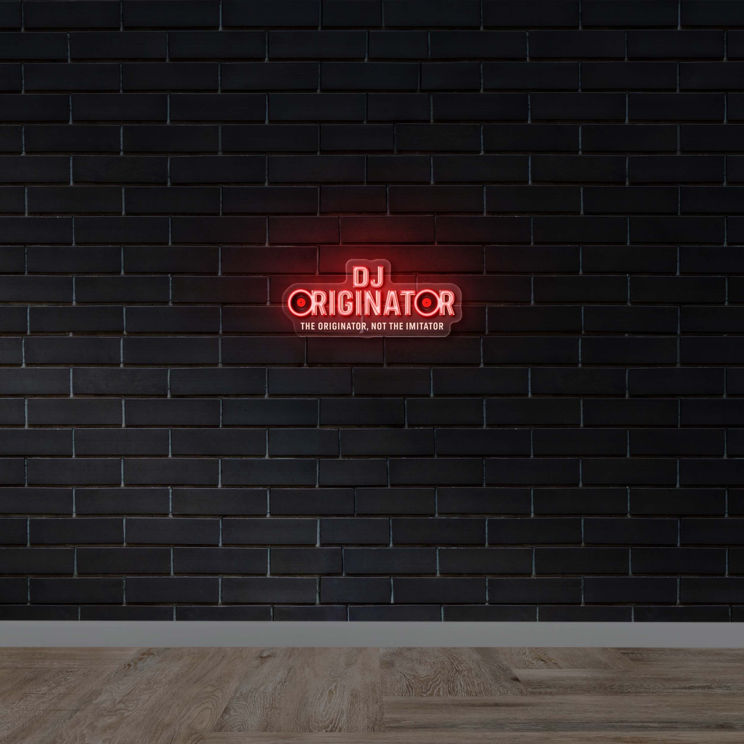 DJ ORIGINATOR -  Premium Neon Artwork