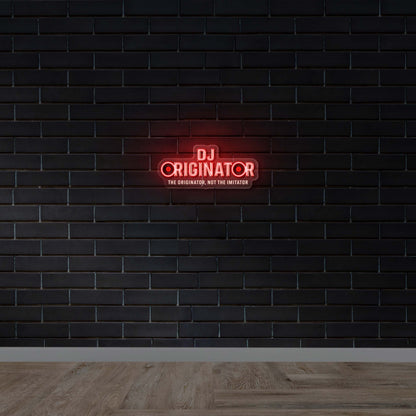 DJ ORIGINATOR -  Premium Neon Artwork