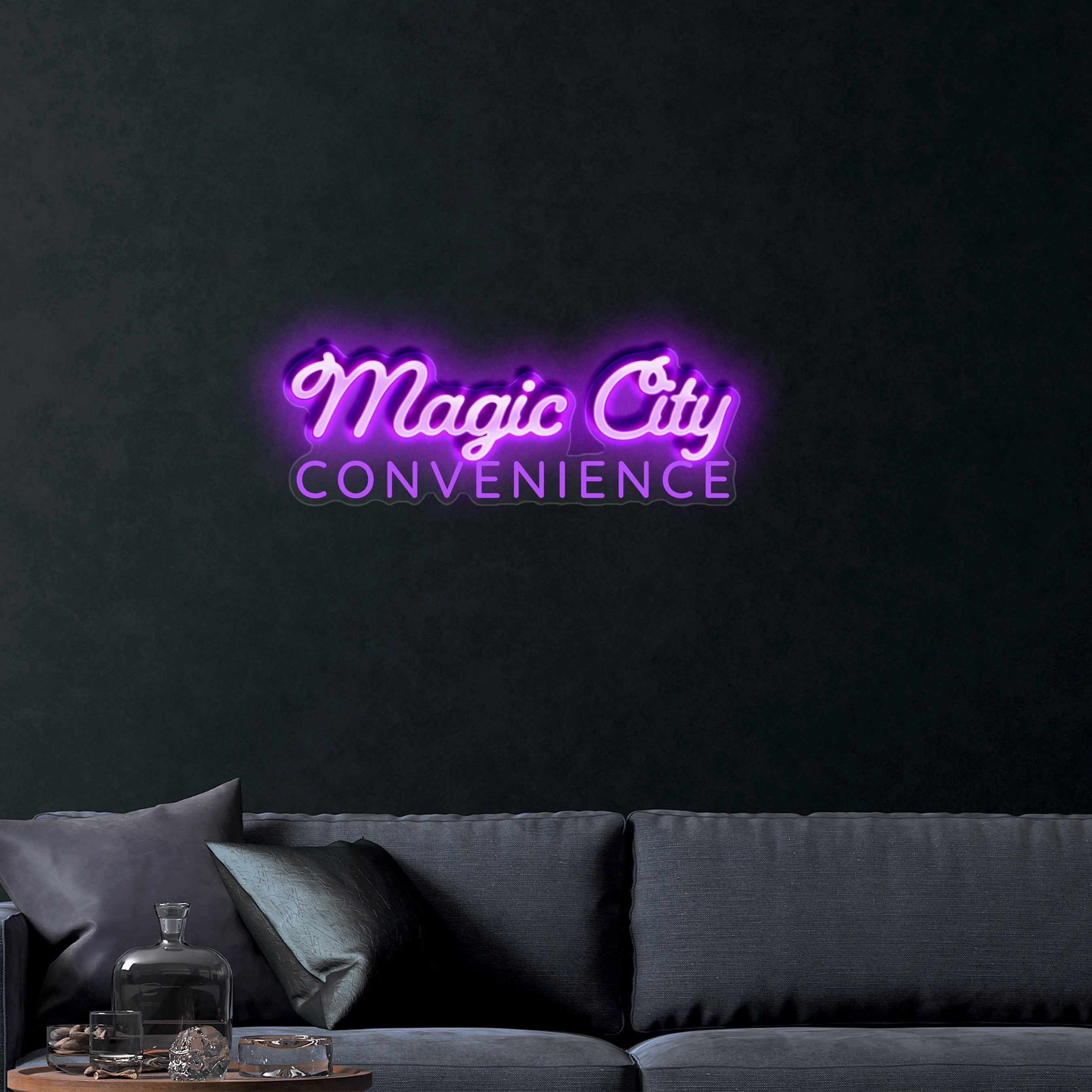 Magic City Convenience – Premium Neon Artwork