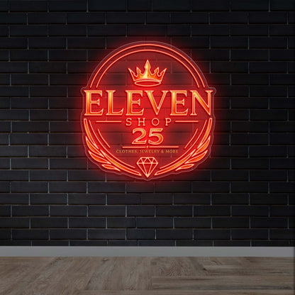 ELEVEN SHOP 25 - Premium Neon Artwork