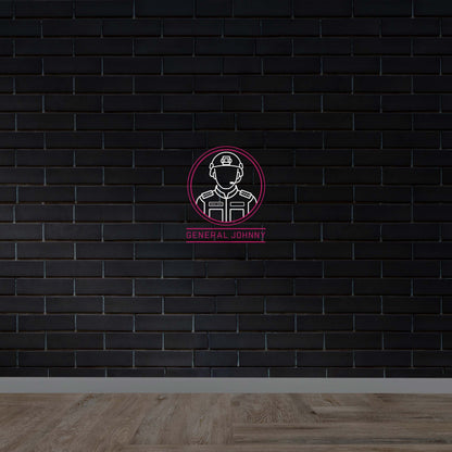 GENERAL JOHNNY - Premium Neon Artwork