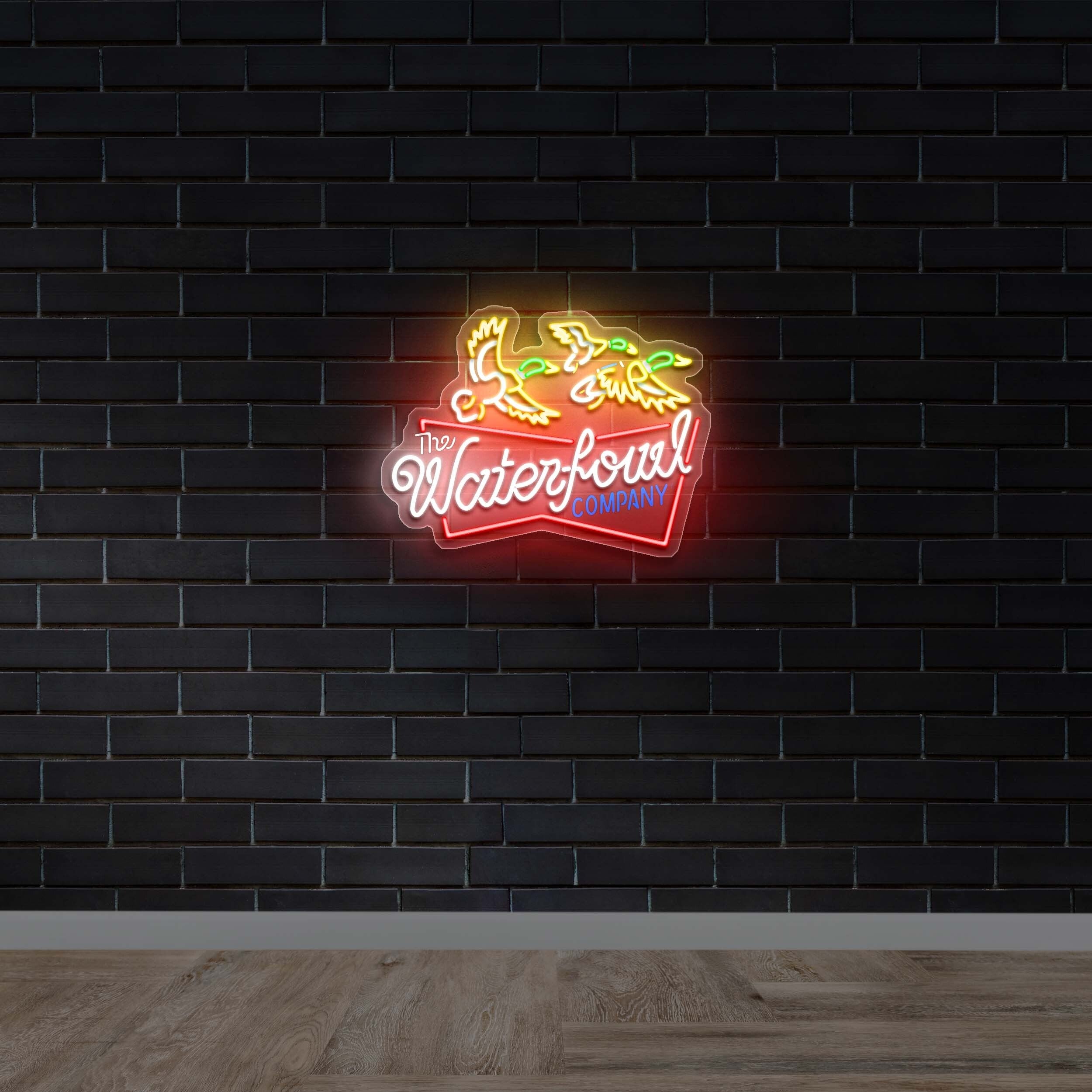 The Waterfowl Company - Premium Neon Artwork