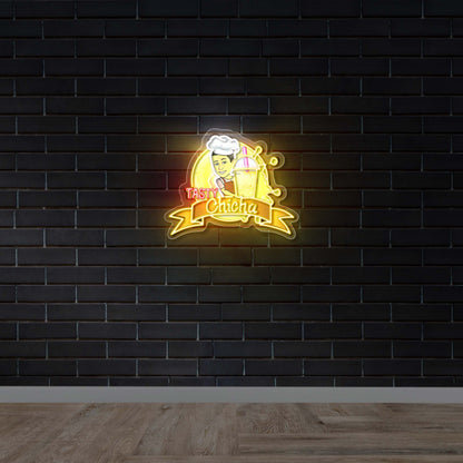 TASTY CHICHA - Premium Neon Artwork