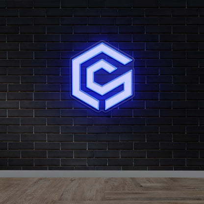 CG Hex Logo - Premium Neon Artwork