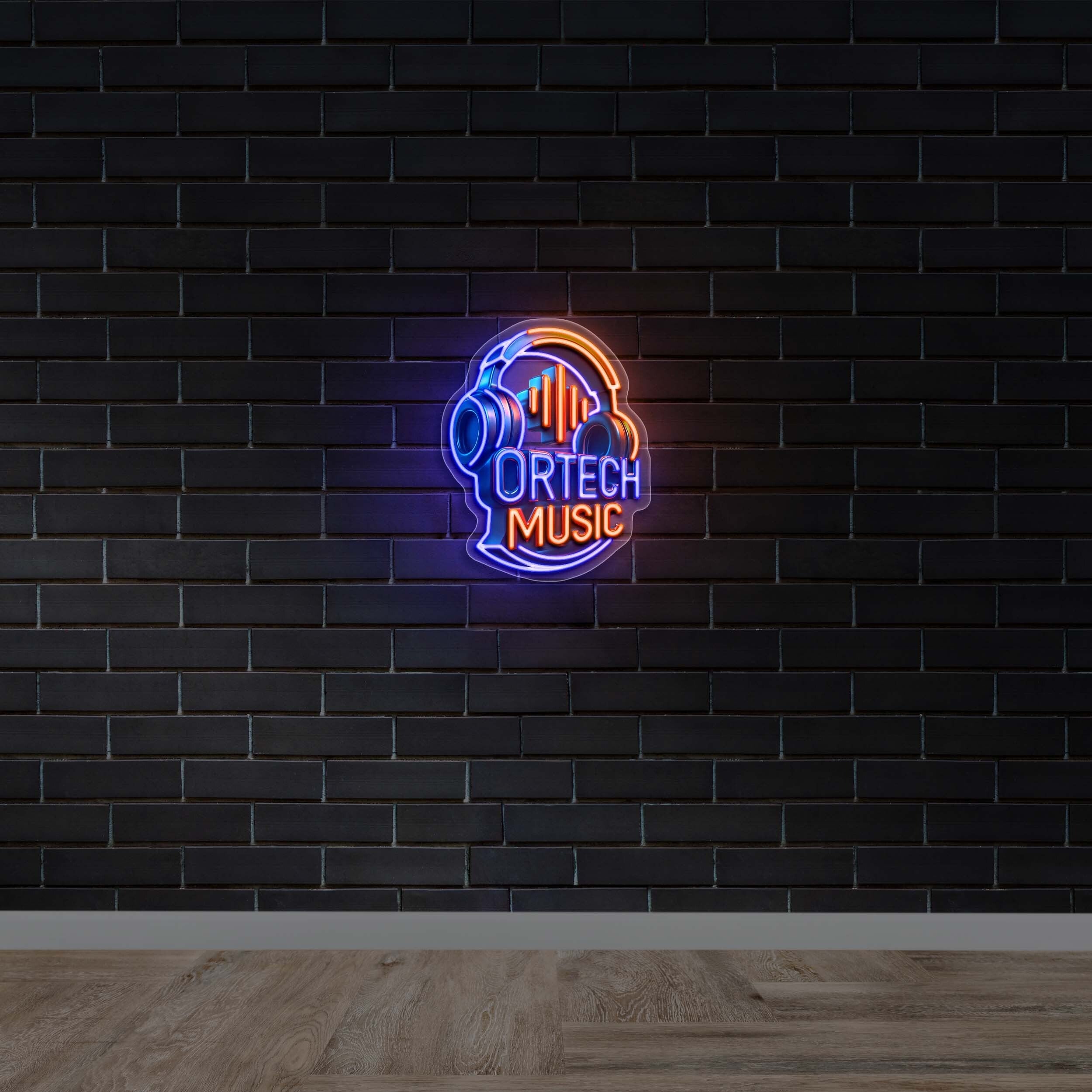 Ortech Music - Premium Neon Artwork