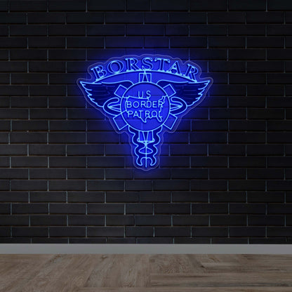 Borstar - Premium Neon Artwork