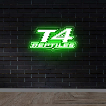 T4 Reptiles - Premium Neon Artwork