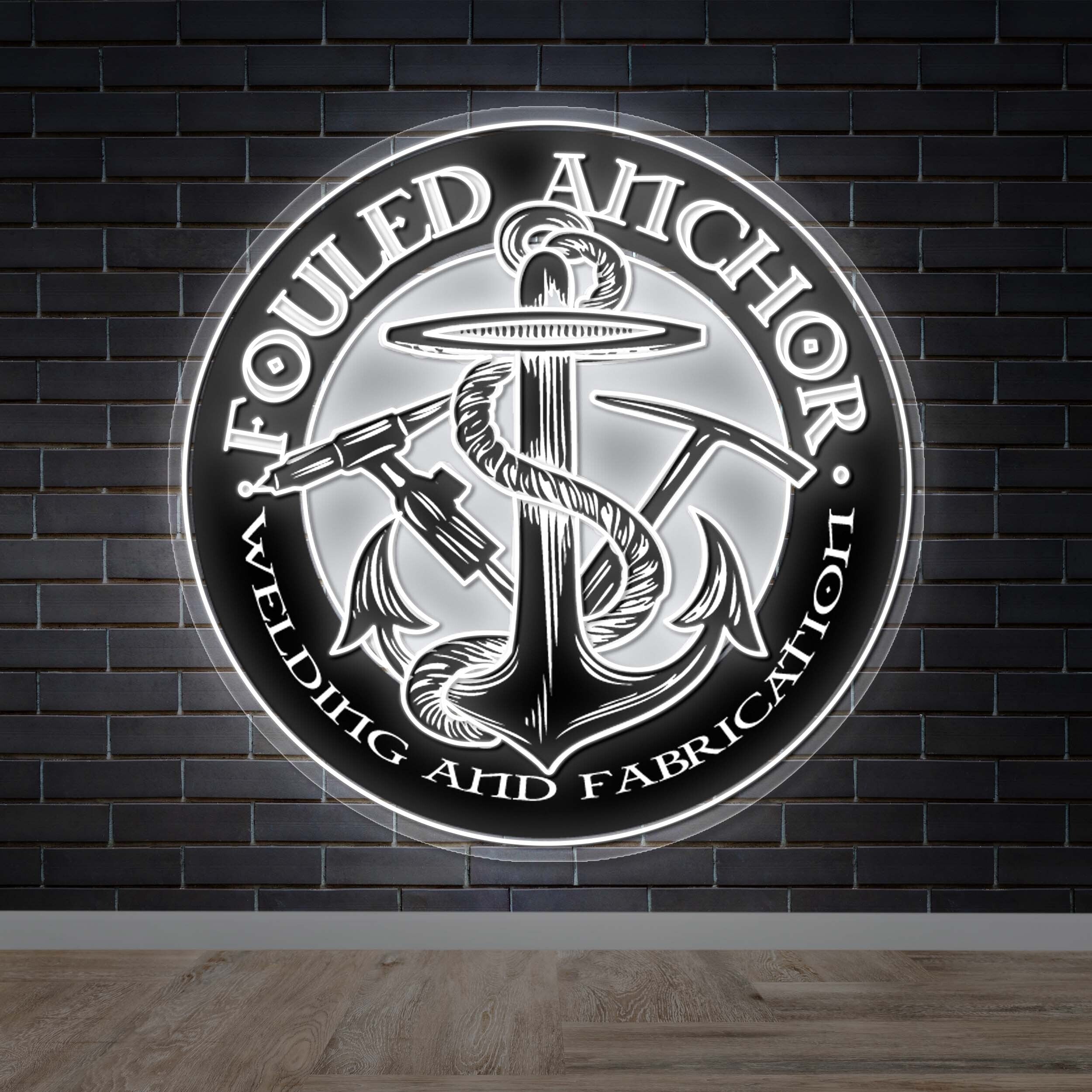 Fouled Anchor - Premium Neon Artwork