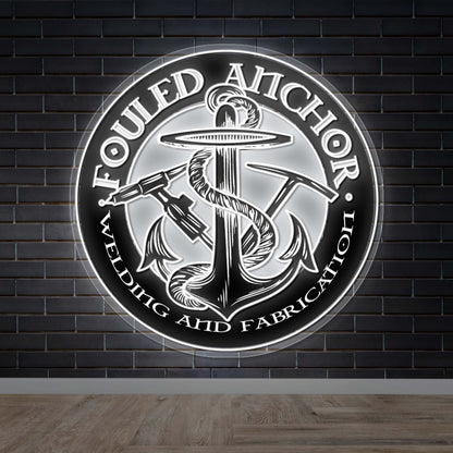 Fouled Anchor - Premium Neon Artwork
