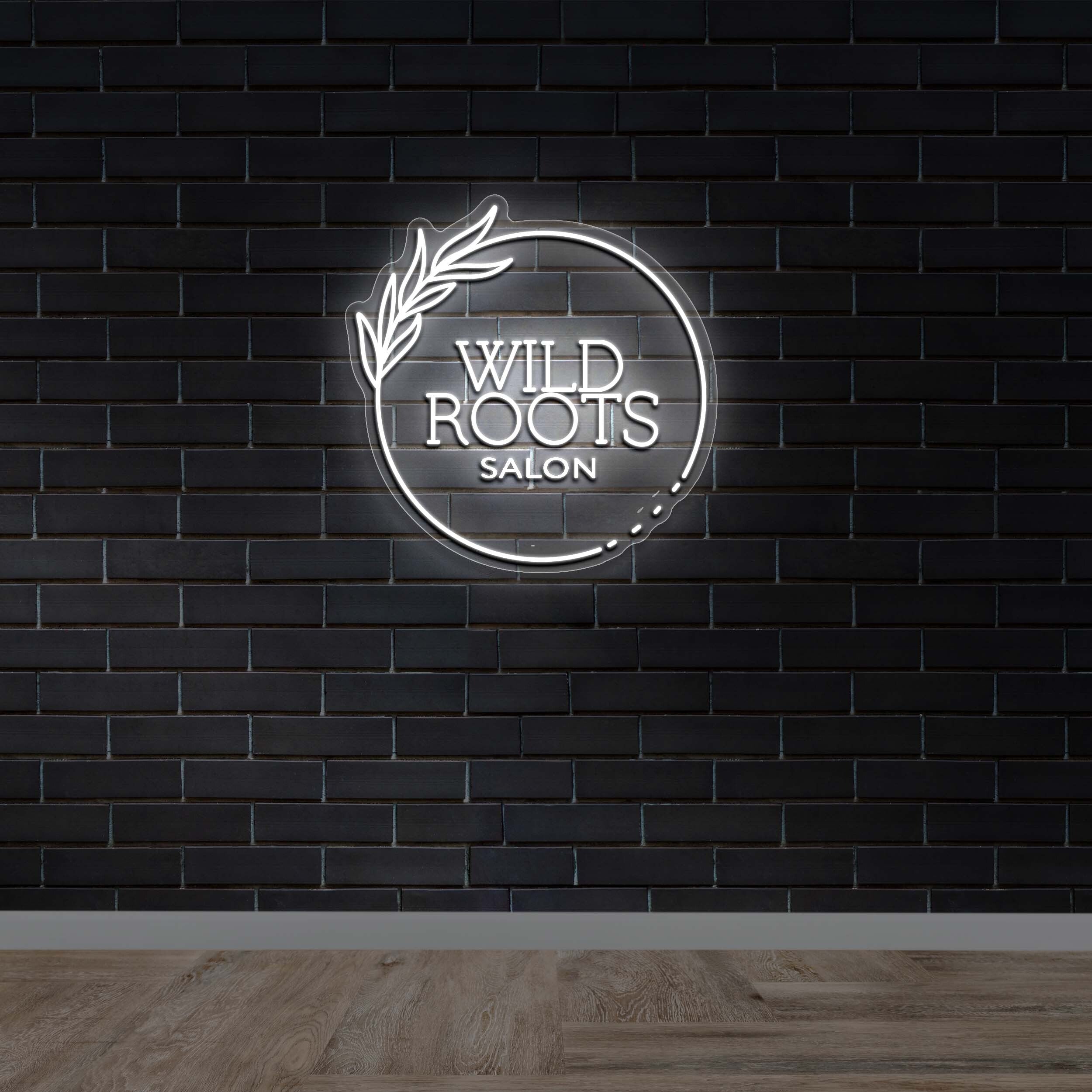 WILD ROOTS SALON - Premium Neon Artwork