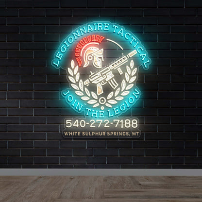 LEGIONNAIRE TACTICAL - Premium Neon Artwork