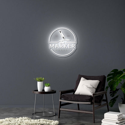The Marker Market - Premium Neon Artwork