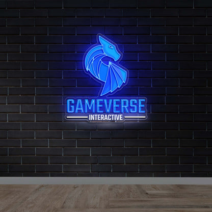 GAMEVERSE - Premium Neon Artwork