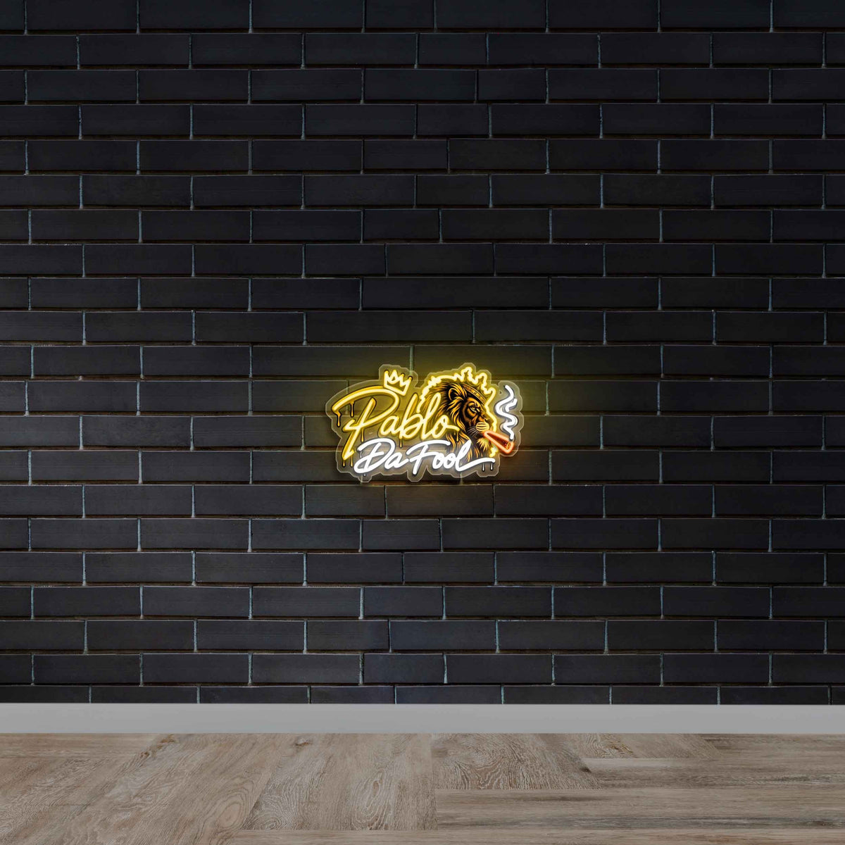 Pablo's Da Fool - Premium Neon Artwork