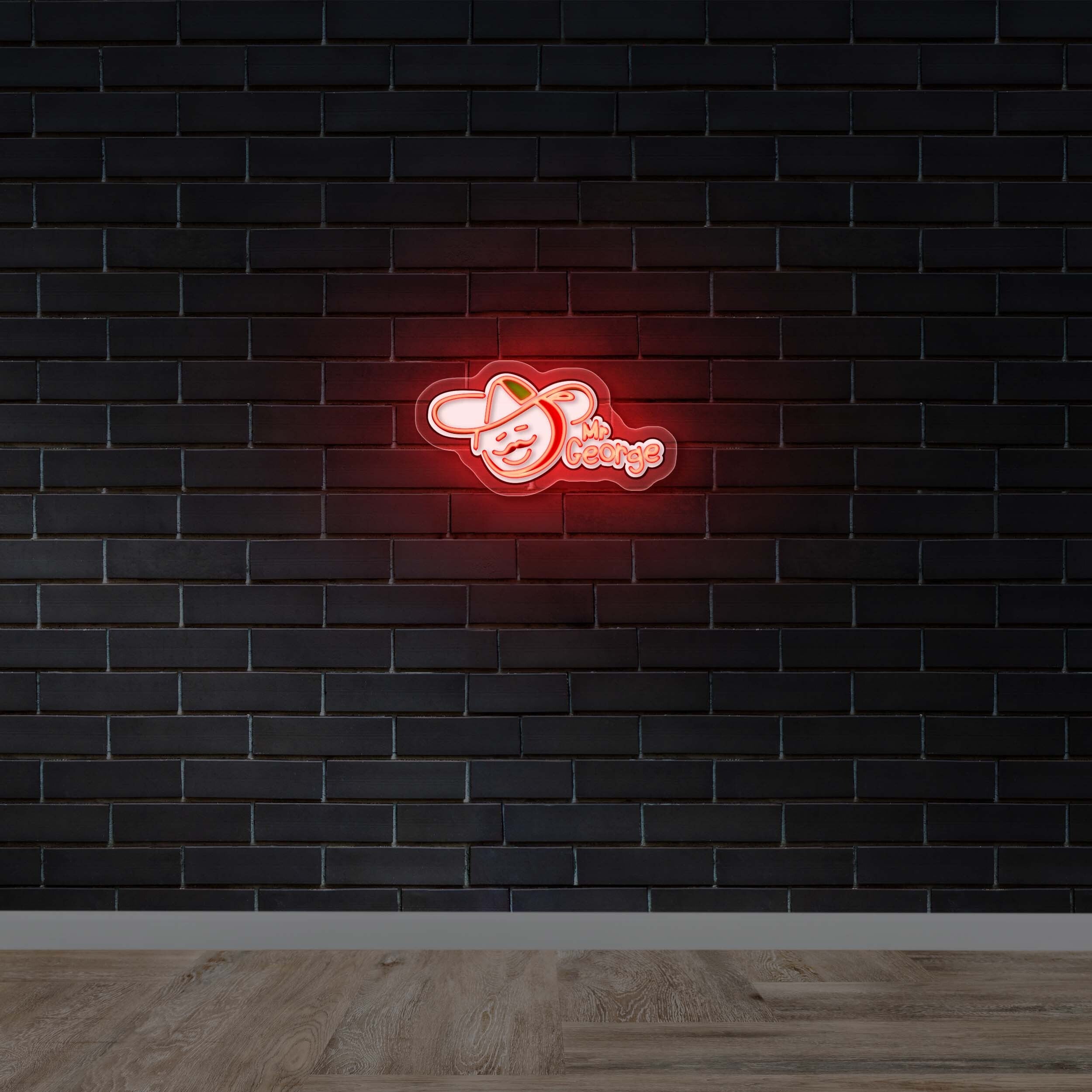 Mr. George - Premium Neon Artwork