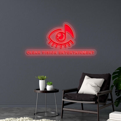 CLEAR VISION ENTERTAINMENT - Premium Neon Artwork