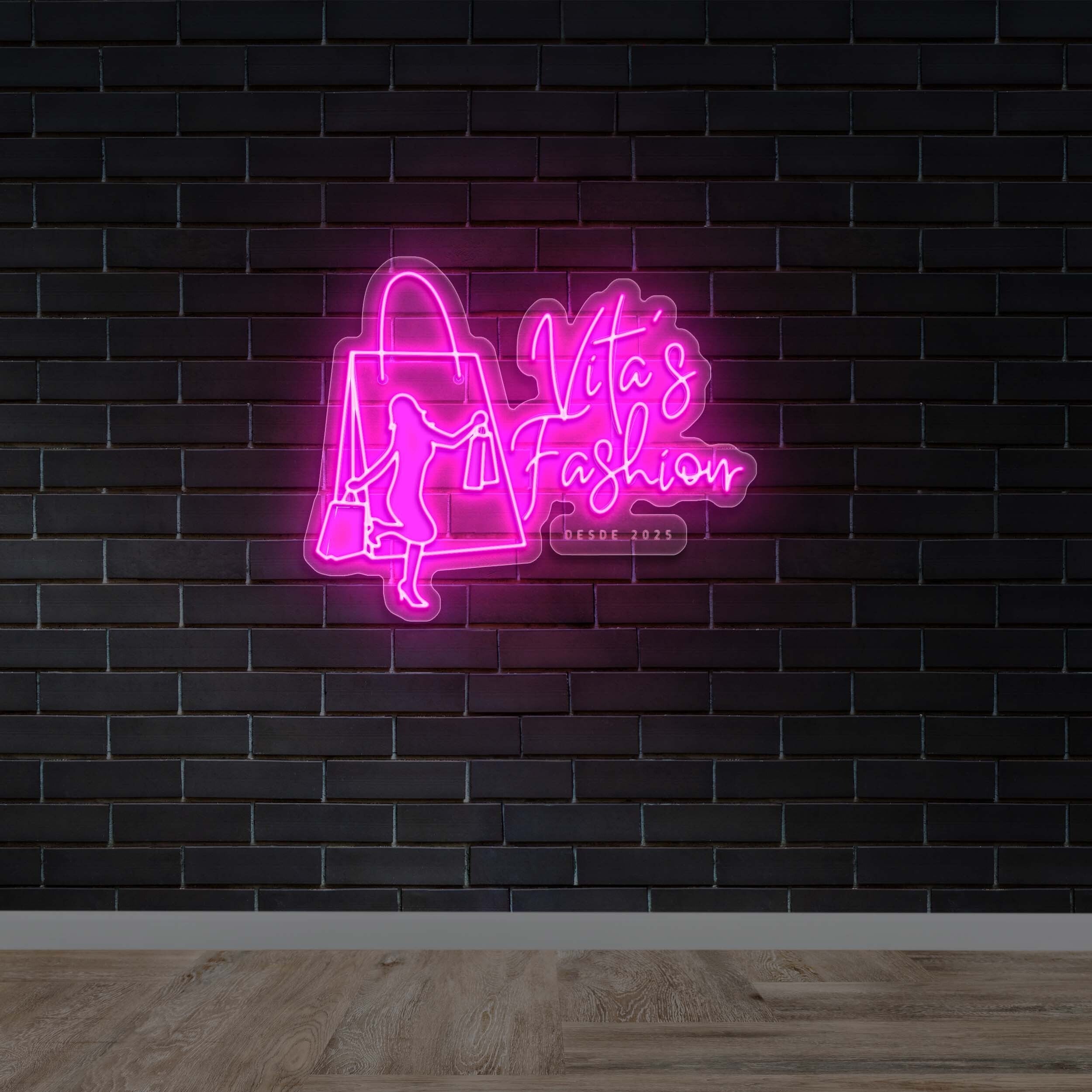 Vita's Fashion - Premium Neon Artwork