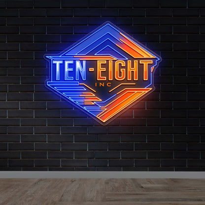 TEN - EIGHT INC - Premium Neon Artwork