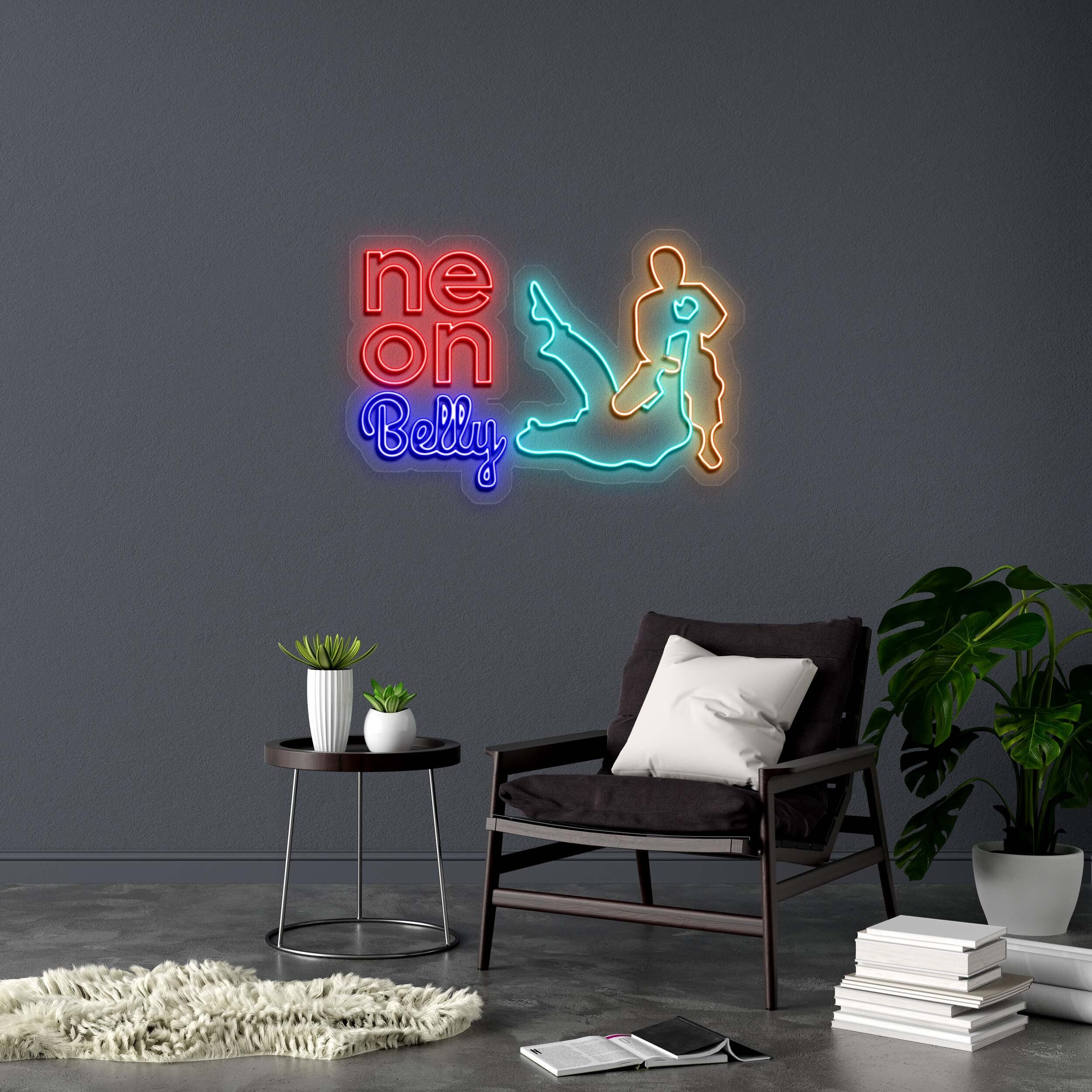 neon belly - Premium Neon Artwork