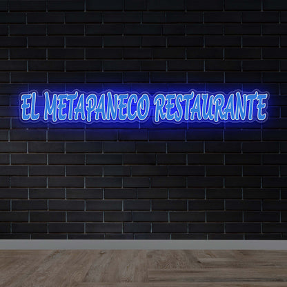 El Metapaneco Restaurante | Backlit - Premium Neon Artwork