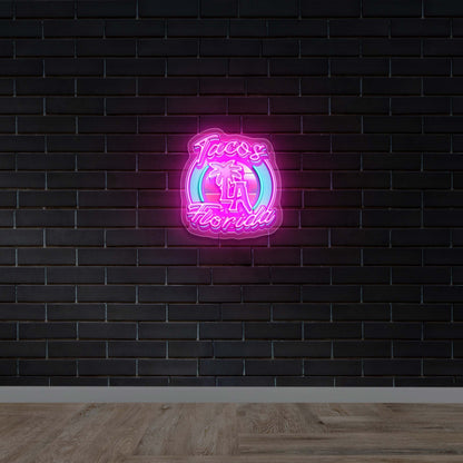 TACOS LA FLORIDA - Premium Neon Artwork
