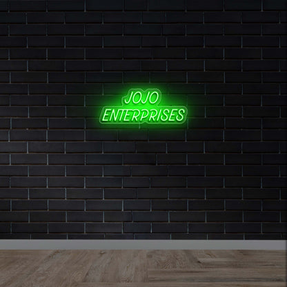 JOJO ENTERPRISES - Premium Neon Artwork